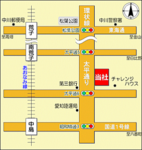 株式会社ウッディの周辺地図