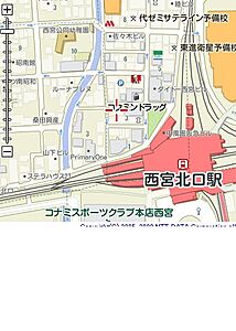ホームメイトFC西宮北口店の周辺地図