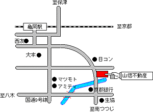 株式会社山信不動産の周辺地図