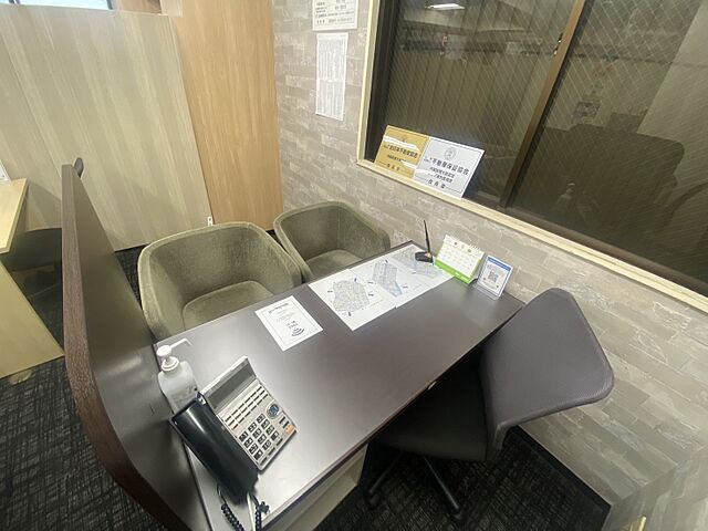 接客スペース