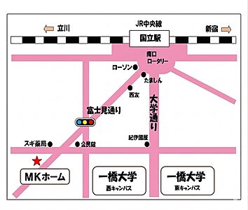 株式会社MKホームの周辺地図