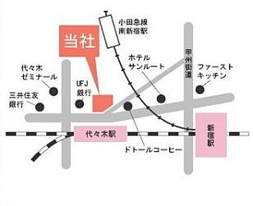 株式会社ファーストハウジング 代々木店の周辺地図