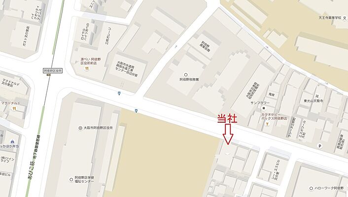 株式会社ジャストホームの周辺地図