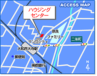 三和住宅株式会社 三和住宅ハウジングセンターの周辺地図