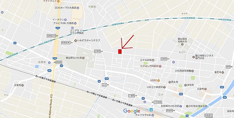 有限会社黒崎地所の周辺地図