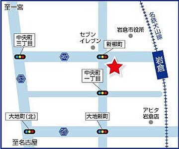 ハウスドゥ 岩倉・師勝 アルファス株式会社の周辺地図
