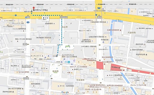 パーク不動産販売株式会社の周辺地図