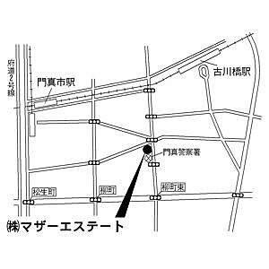 株式会社マザーエステートの周辺地図