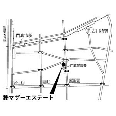 株式会社マザーエステートの周辺地図
