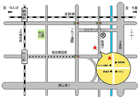 朝日商事の周辺地図