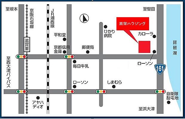 株式会社真栄ハウジングの周辺地図