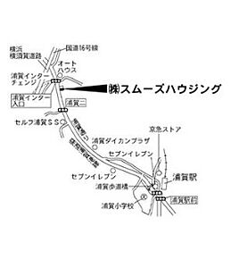 株式会社スムーズハウジング 本店の周辺地図