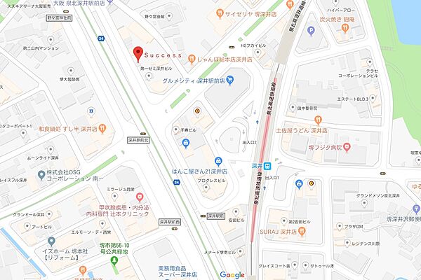 株式会社Best com ホームメイトFC深井店の周辺地図