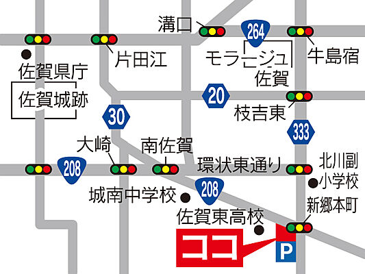 ホームズ 地図 アクセス情報 株式会社駅前不動産 南佐賀店 不動産会社 不動産屋 の検索