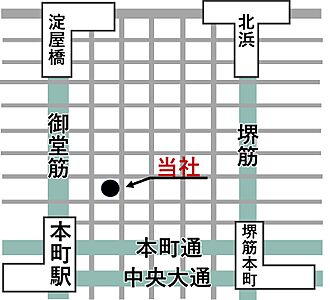 株式会社レイドマネージの周辺地図