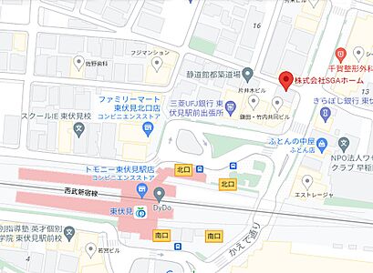 株式会社SGAホームの周辺地図