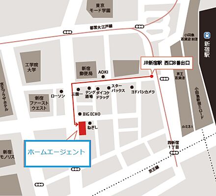 株式会社ジャパンリアルエステートの周辺地図