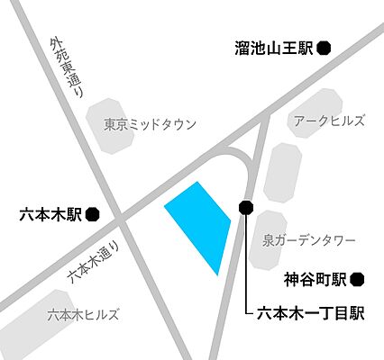 株式会社Modern Standardの周辺地図
