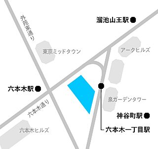 株式会社Modern Standardの周辺地図
