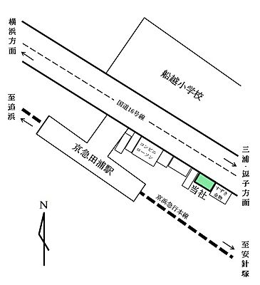 株式会社Ponoハウスの周辺地図