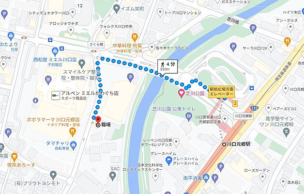 株式会社三浦不動産の周辺地図