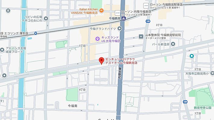 プラウデストホーム株式会社の周辺地図