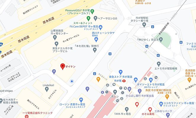 株式会社ダイケンの周辺地図