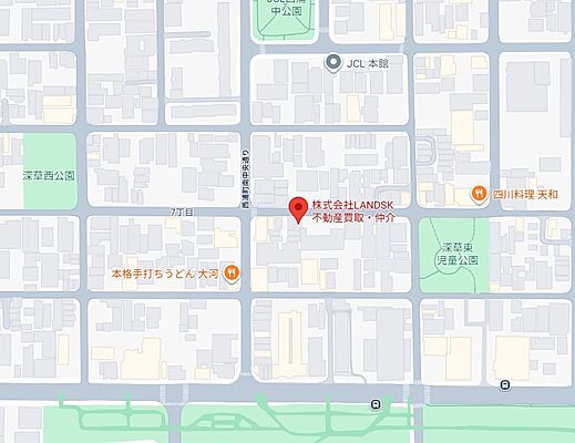 株式会社LANDSKの周辺地図