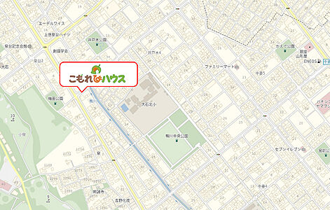 株式会社こもれびハウスの周辺地図