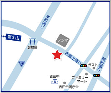 ハウスドゥ 富士五湖 株式会社ワークスの周辺地図