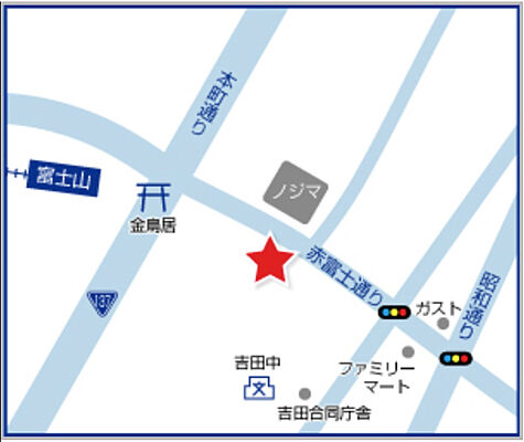 ハウスドゥ 富士五湖 株式会社ワークスの周辺地図