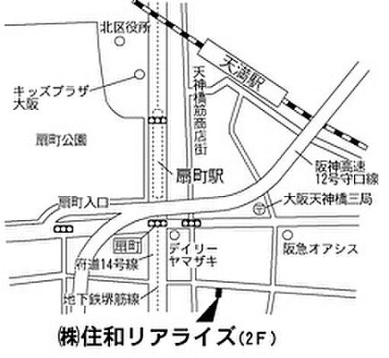 株式会社住和リアライズの周辺地図