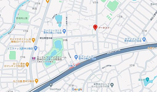 株式会社アーネストの周辺地図