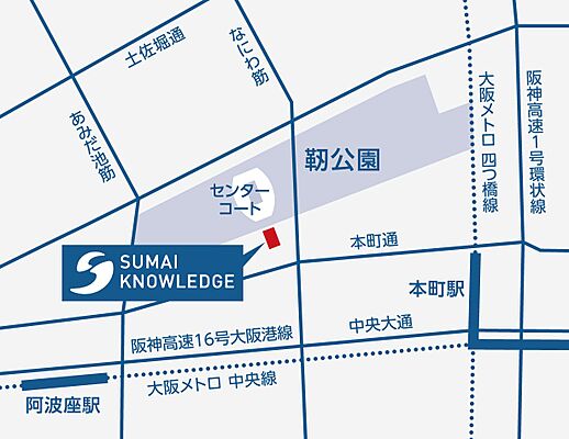 株式会社住まいナレッジの周辺地図
