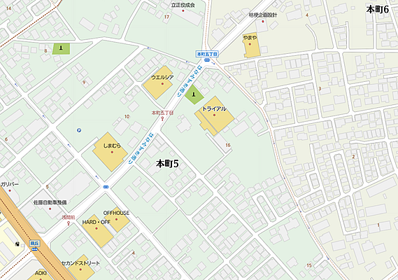 株式会社桔梗企画設計の周辺地図
