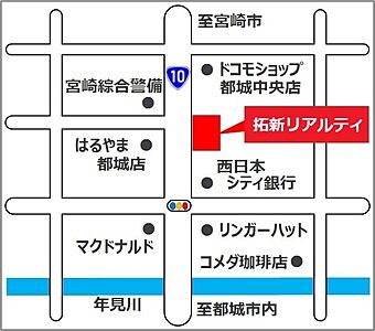 株式会社拓新リアルティの周辺地図