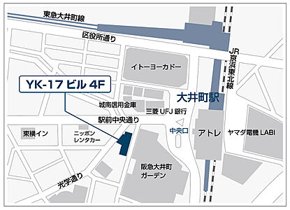 東京建物不動産販売株式会社　大井町支店の周辺地図