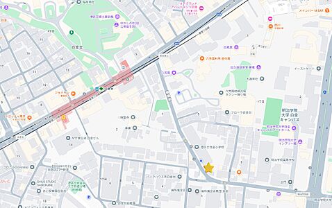 株式会社アクティの周辺地図