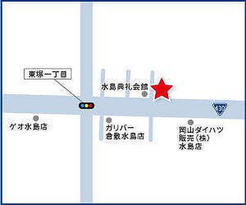 ハウスドゥ　倉敷水島　株式会社クールウエストサービスの周辺地図