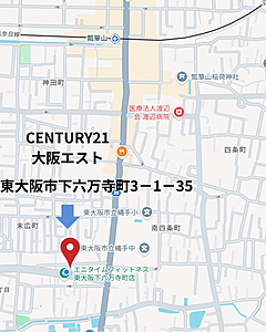 株式会社大阪エスト センチュリー21 大阪エストの周辺地図