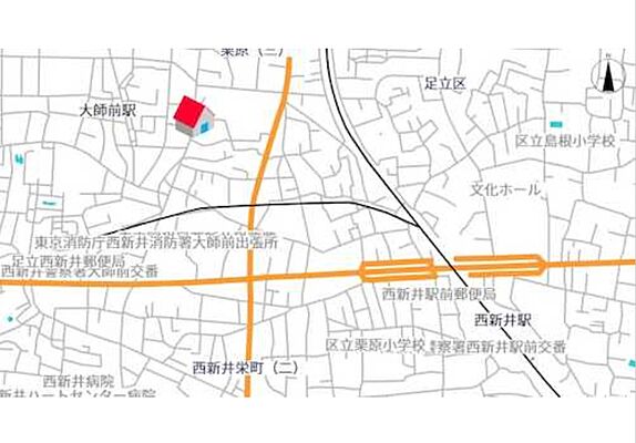 株式会社オーエスの周辺地図