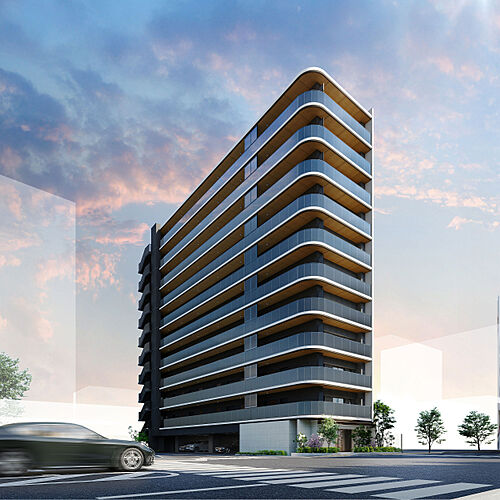 デュオヴェール仙台長町 外観完成予想CG