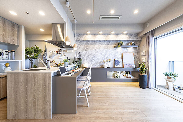 デュオヴェール仙台長町 リビング・ダイニング・キッチン