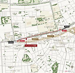 デュオヒルズ高取 現地案内図