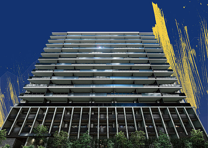 レーベン三河安城REPRENT 外観完成予想CG