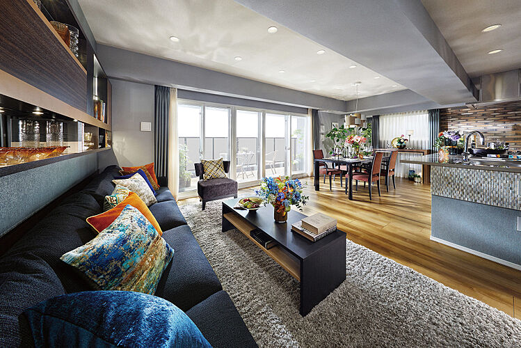 レーベン盛岡紺屋町 リビング・ダイニング