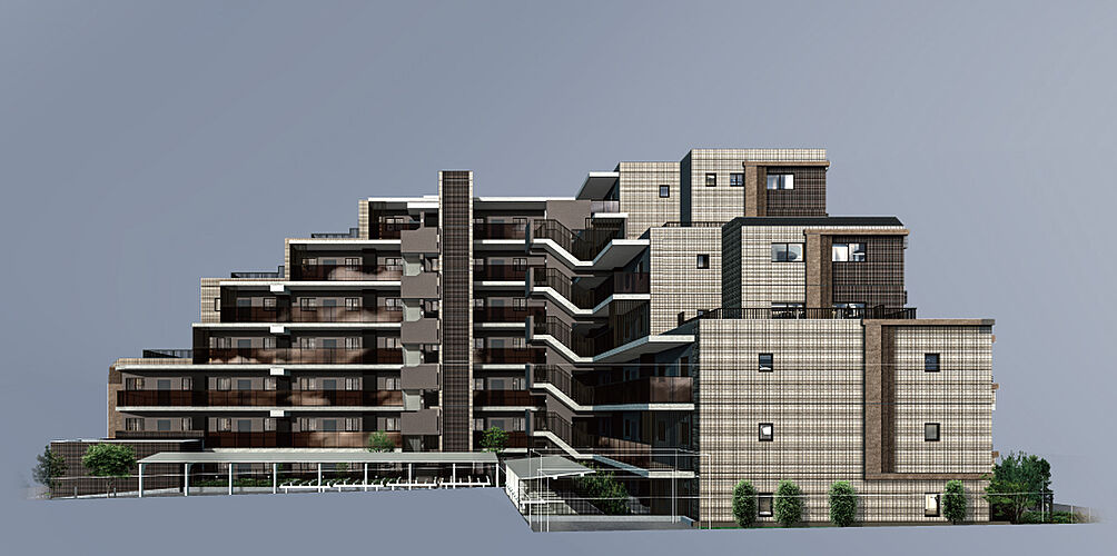 レーベン東川口 ZEFEEL 外観完成予想CG