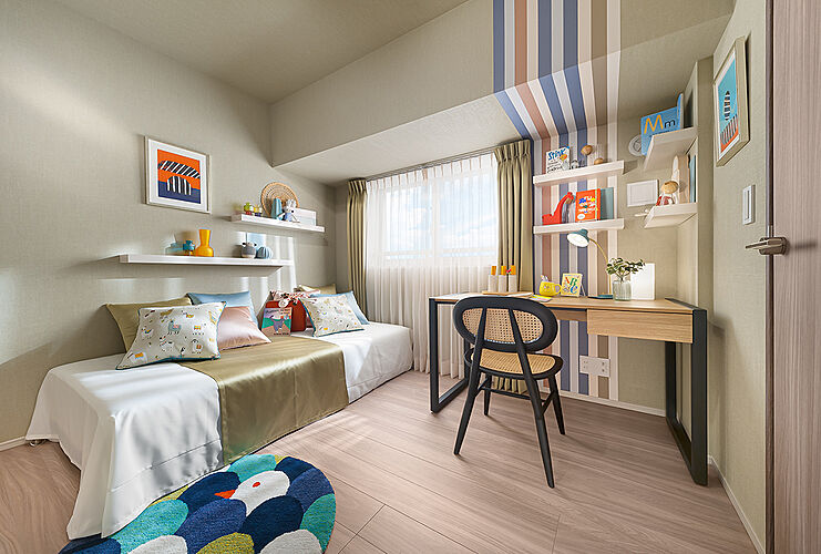 レーベン川口元郷 Sta. Front ベッドルーム