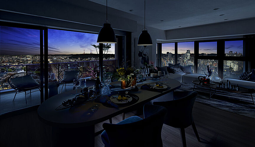 仙台 THE GRAND SKY リビング・ダイニング