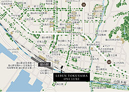 レーベン徳山 ONE LUXE 現地案内図